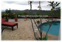 Costa Rica, real estate, for sale, swimming pool, oceanview, panoramic, beach, dominical, south pacific, surf, 1917