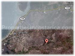 Tamarindo land, for sale, oceanview, mountain view, hills, creek, nature, animals, trees, tamarindo downtown, beach, 1580