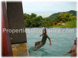 Costa Rica vacation home, Costa Rica vacation rentals, Vacation house with pool, large vacation villa, villas for rent, oceanview home, rainforest home