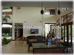 Costa Rica vacation home, Costa Rica vacation rentals, Vacation house with pool, large vacation villa, villas for rent, oceanview home, rainforest home
