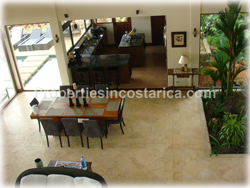 Costa Rica vacation home, Costa Rica vacation rentals, Vacation house with pool, large vacation villa, villas for rent, oceanview home, rainforest home