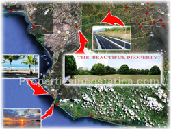 Orotina land, for sale, Pacific Highway land, lots, new highway lots, investment opportunity, Costa Rica new highway,