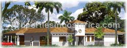 Golf, beach, Costa Rica, tile roofs, Spanish, colonnial, ranch, hacienda, old style, modern, A/C