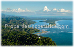 Costa Rica land for sale, beach, Dominical real estate, Puntarenas, 360 degree view, surfers, travellers, tropical, rich, river view, mountain view, ocean view,1510