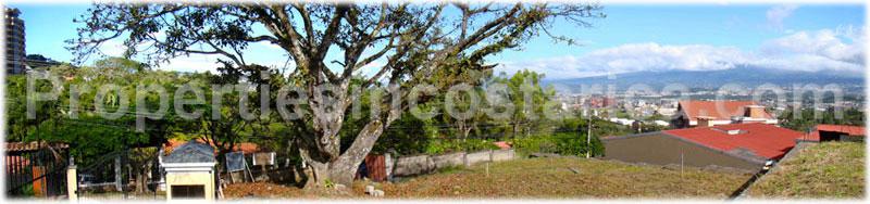 Costa Rica real estate, Escazu real estate, land for sale, lot in town, for development, building lot, La Paco Escazu