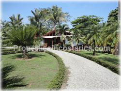 Pavones Costa Rica, tropical home, for sale, southern costa rica, furnished, teak wood home