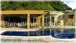 Dominical Costa Rica, Dominical real estate, beach property, oceanview home, for sale, pool, luxury