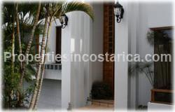 Escazu for sale, fully furnished, turnkey, gated community, Escazu real estate, 2 story, security, shopping, hospitals, schools, 1622