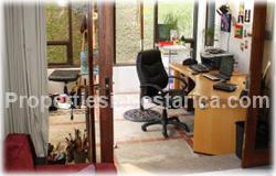 Escazu for sale, fully furnished, turnkey, gated community, Escazu real estate, 2 story, security, shopping, hospitals, schools, 1622