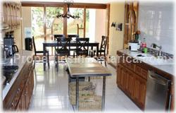 Escazu for sale, fully furnished, turnkey, gated community, Escazu real estate, 2 story, security, shopping, hospitals, schools, 1622