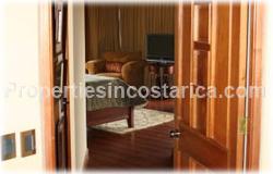 Escazu for sale, fully furnished, turnkey, gated community, Escazu real estate, 2 story, security, shopping, hospitals, schools, 1622