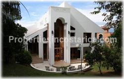 Escazu for sale, fully furnished, turnkey, gated community, Escazu real estate, 2 story, security, shopping, hospitals, schools, 1622