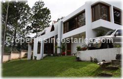 Escazu for sale, fully furnished, turnkey, gated community, Escazu real estate, 2 story, security, shopping, hospitals, schools, 1622