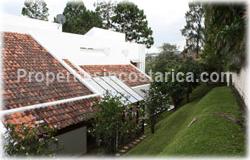 Escazu for sale, fully furnished, turnkey, gated community, Escazu real estate, 2 story, security, shopping, hospitals, schools, 1622