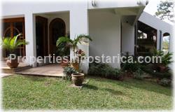 Escazu for sale, fully furnished, turnkey, gated community, Escazu real estate,  2 story, security, shopping, hospitals, schools, 1622