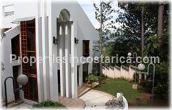 Escazu for sale, fully furnished, turnkey, gated community, Escazu real estate, 2 story, security, shopping, hospitals, schools, 1622