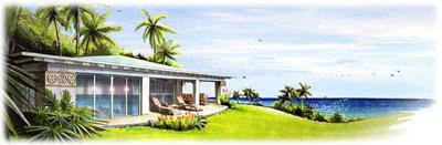 oceanfront house