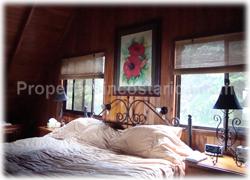 Heredia mountain estate, country house, Costa Rica chalet, for sale, Heredia real estate, furnished, mountain view, valley view, wood, 1543