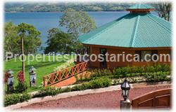 Fully furnished, Arenal lake home, Arenal real estate, lakefront, for sale, gated community, 1550