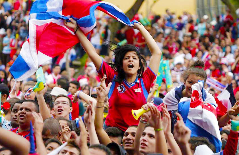 Costa Rica is Brimming with Pride for its Soccer Team