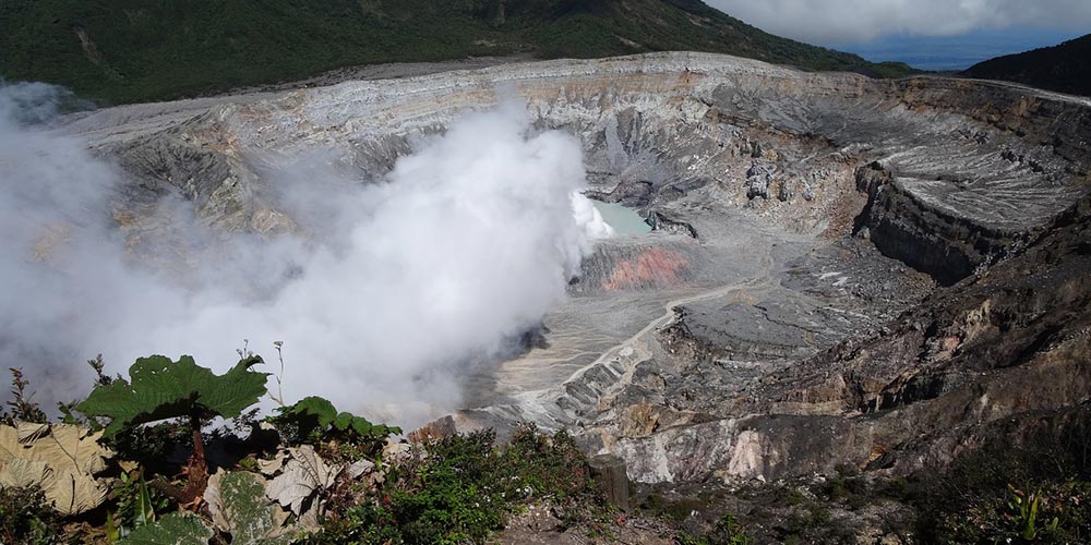 Volcanoes; one of Costa Rica’s main touristic attractions