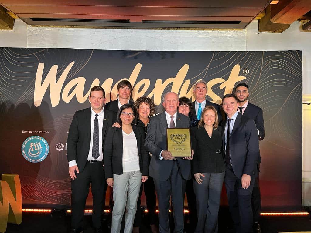 Costa Rica wins Wanderlust award for Most Desirable Country of 2022!
