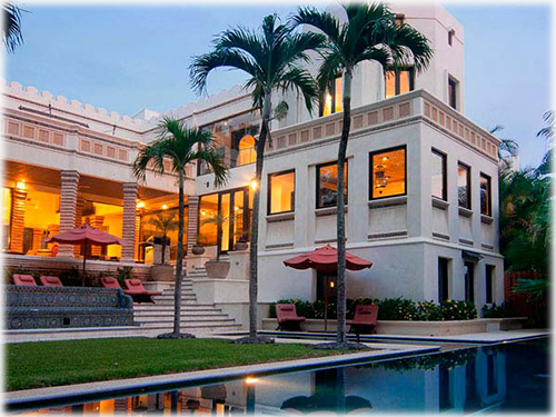 Moroccan architecture-style beachfront House, ID CODE: #3212