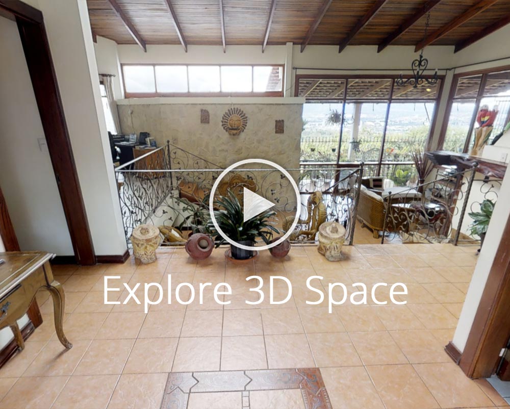 Easy-to-Buy Escazu Panoramic Estate with 2 Rental Units and Room for more...