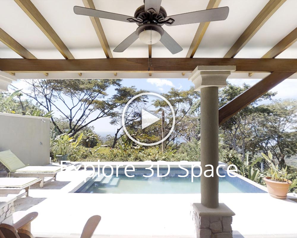 New! Modern fascinating jungle paradise with incredible ocean views!