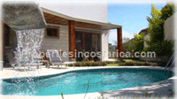 Single home with waterfall pool in Hacienda del Sol, Santa Ana