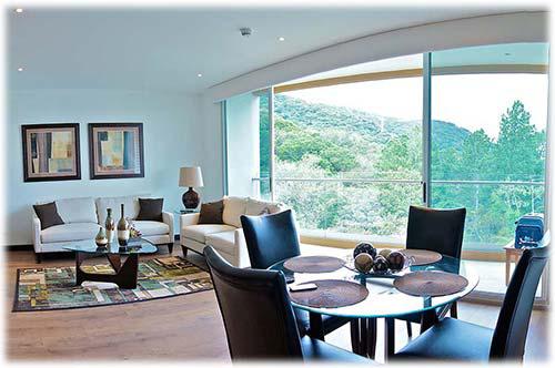 for sale real estate in costarica, apartament with spectacular views, landscape surrounded apartament for sale and rent, eco-friendly apartment with two bedroom