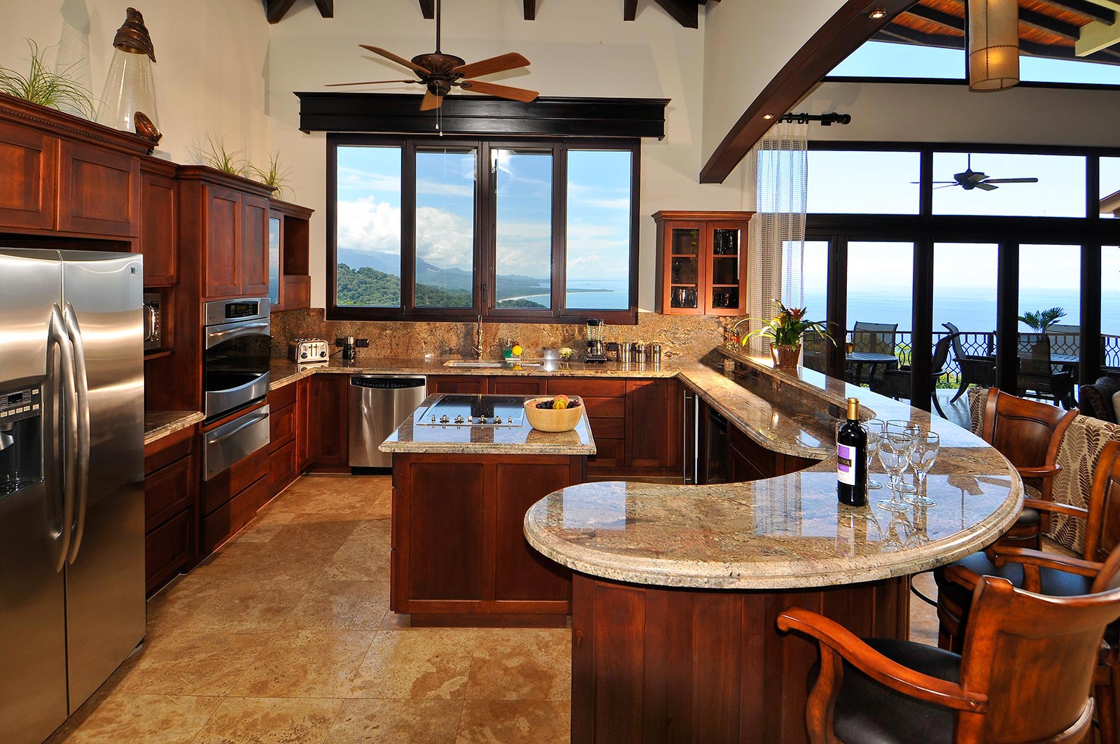 Ceilings with beams