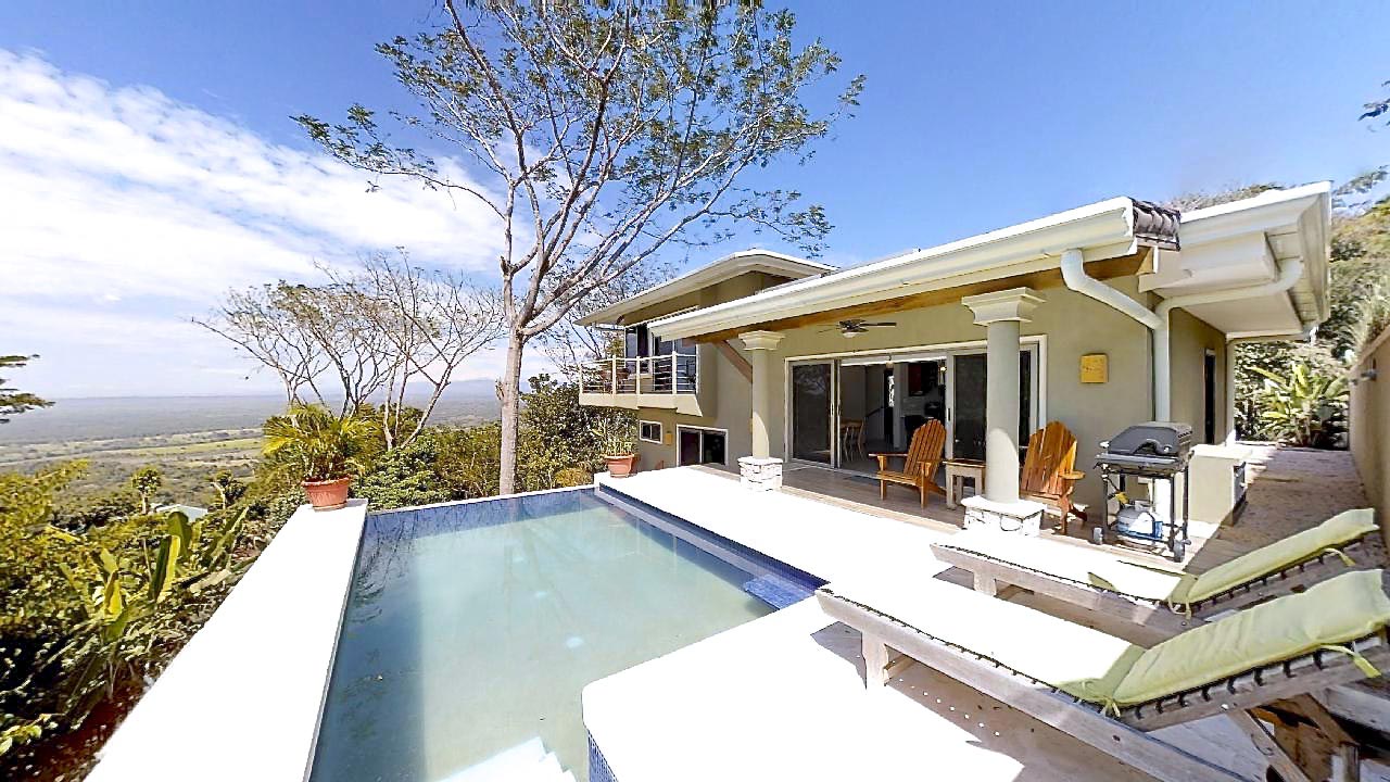 Costa Rica Ocean View Jungle Modern Home For Sale, ID CODE 3699
