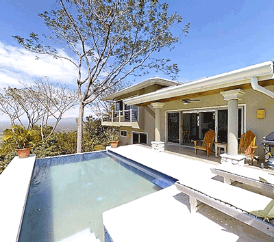 New! Contemporary jungle paradise with incredible ocean views!