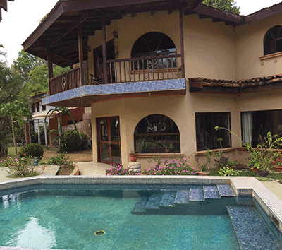 Beach Front home on large lot in up-and-coming Esterillos Este