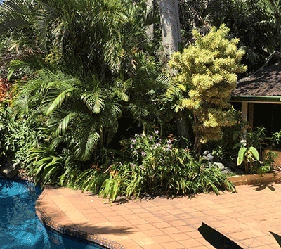 Beautiful garden home in Escazu with spectacular deck overlooking the Central Valley