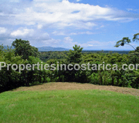 Large ocean view land for sale in Jaco