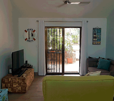 Townhouse for rent in Playas del Coco in a gated community just steps from the beach