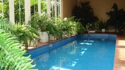 Costa Rica real estate, Heredia Homes for rent, Heredia gated community home, brand new home for rent, garden